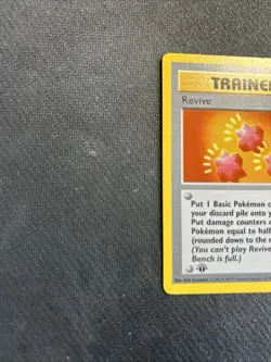 1st Edition Shadowless Revive Pokemon Card Base Set 89/102 LP 1999 WOTC - Image 11