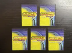 Lot Of 5x Digi-Destined Cards - Digimon CCG Bandai 2004 - Image 4