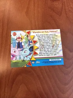 OR17 WHEREFORE ART THOU Topps Pokemon Card Orange Islands TV ANIMATION EDITION - Image 8