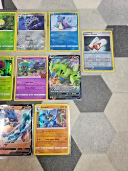 pokemon card lot 62 holographics And Reverse Holo 2016 - 2022 m nm good - Image 15