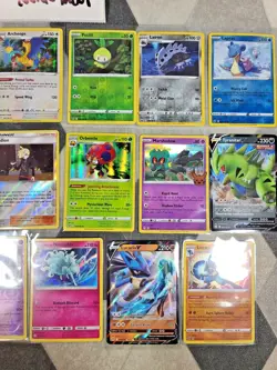 pokemon card lot 62 holographics And Reverse Holo 2016 - 2022 m nm good - Image 16