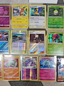 pokemon card lot 62 holographics And Reverse Holo 2016 - 2022 m nm good - Image 17