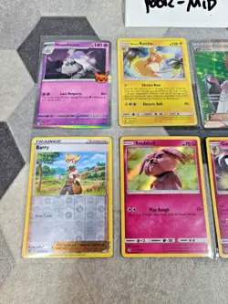 pokemon card lot 62 holographics And Reverse Holo 2016 - 2022 m nm good - Image 9