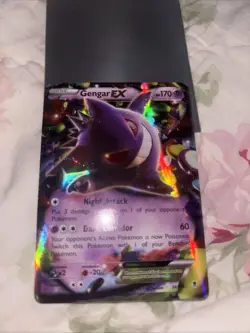 Gengar EX 34/119 XY Phantom Forces Holo Ultra Rare Pokemon TCG Card - Image 4