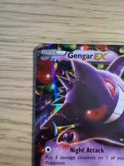 Gengar EX 34/119 XY Phantom Forces Holo Ultra Rare Pokemon TCG Card - Image 3