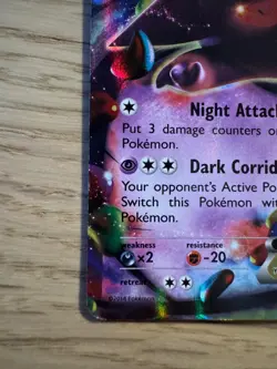 Gengar EX 34/119 XY Phantom Forces Holo Ultra Rare Pokemon TCG Card - Image 5