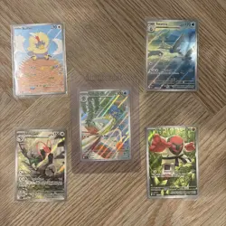 Pokemon Black Bolt & White Flare Bundle Of 5 Cards Illustration Rares (IR) - Image 8