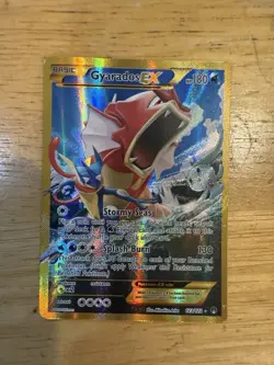 Pokemon XY Breakpoint Gyarados EX Full Art Secret Rare Card 123/122 PSA 8 - Image 1