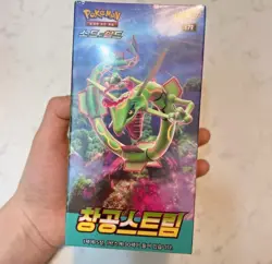 Pokemon Card Sword&Shield Blue Sky Stream Evolving Skies Booster Box Korean Ver - Image 2