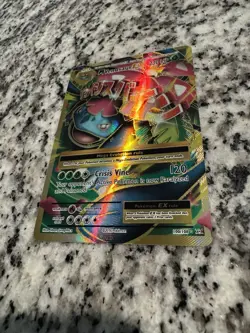 Pokémon TCG Mega M Venusaur EX XY Evolutions Holo Card 100/108 Full Art - Image 14