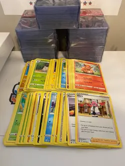 Pokemon 100 Bulk Common and Uncommon Cards MINT Deck Building - Image 2