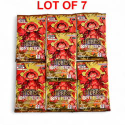 7 COUNT LOT One Piece Card Game - The Best Premium Booster Packs PRB-01 2024 - Image 4