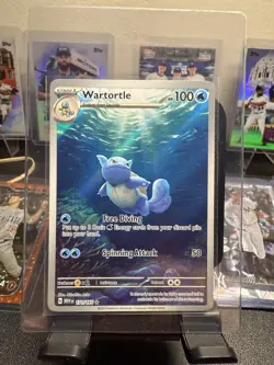 Pokemon TCG Wartortle Full Art Rare Holo Card 171/165 Scarlet & Violet SV 151 - Image 12