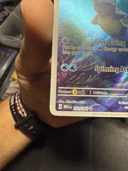 Pokemon TCG Wartortle Full Art Rare Holo Card 171/165 Scarlet & Violet SV 151 - Image 5