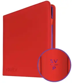 Vault X  - SVP  - Scarlet and Violet Promo 12 Pocket Zip Trading Card Binder - Image 1
