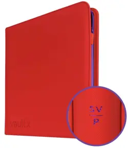 Vault X  - SVP  - Scarlet and Violet Promo 12 Pocket Zip Trading Card Binder - Image 2