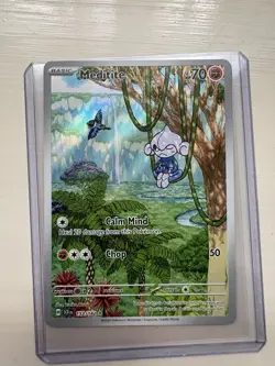Meditite 153/142 Stellar Crown Illustration Rare NM Pokemon TCG Card - Image 3