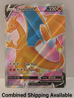 Charizard V - SWSH050 SWSH: Sword & Shield Promo Cards LP Holo English 16775 - Image 3
