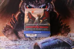 MTG Magic Commander Legends Battle for Baldur's Gate Prerelease Pack Kit - Image 1