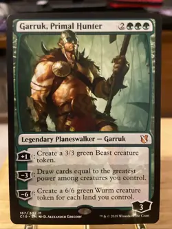Garruk, Primal Hunter Commander 2019 Regular - Image 1