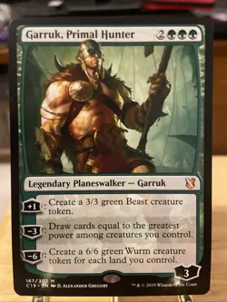 Garruk, Primal Hunter Commander 2019 Regular - Image 3