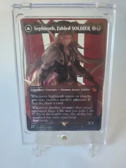 Sephiroth, Fabled Soldier Borderless SURGE Foil 0527 Final Fantasy Magic MTG - Image 10