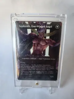 Sephiroth, Fabled Soldier Borderless SURGE Foil 0527 Final Fantasy Magic MTG - Image 2