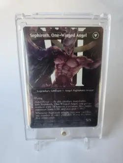 Sephiroth, Fabled Soldier Borderless SURGE Foil 0527 Final Fantasy Magic MTG - Image 5