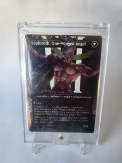 Sephiroth, Fabled Soldier Borderless SURGE Foil 0527 Final Fantasy Magic MTG - Image 8
