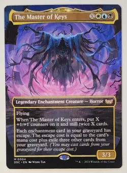 MTG - The Master of Keys - Borderless - DSC 0004 - Duskmourn - Mythic - Magic - Image 1