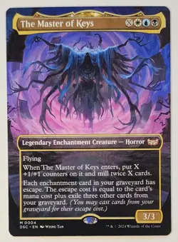 MTG - The Master of Keys - Borderless - DSC 0004 - Duskmourn - Mythic - Magic - Image 3