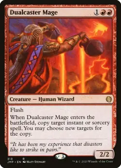 MTG - Dualcaster Mage - JMP 313 - Jumpstart - Rare - Magic the Gathering - Image 1