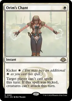 MTG - Orim's Chant - MH3 0265 - Modern Horizons 3 - Rare - Magic the Gathering - Image 2