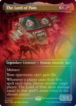 MTG - The Lord of Pain - Foil Borderless - DSC 0003 - Duskmourn - Mythic - Magic - Image 1