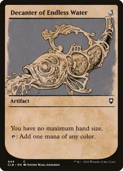 MTG - Decanter of Endless Water - Showcase - CLB 444 - Battle for Baldur's Gate - Image 1