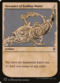 MTG - Decanter of Endless Water - Showcase - CLB 444 - Battle for Baldur's Gate - Image 2