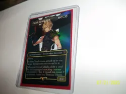 FOIL Cloud, Ex-SOLDIER Borderless Foil  Final Fantasy Commander x1 NM/LP - Image 2