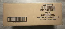 Magic The Gathering Final Fantasy Bundle Sealed Case of 6 Bundle Boxes FF MTG - Image 1