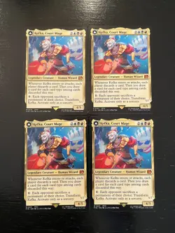 Kefka, Court Mage X4X NM/M Final Fantasy FIN Magic the Gathering MTG - Image 1