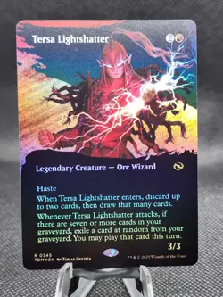 MTG - [FOIL] Tersa Lightshatter (Borderless) - Tarkir: Dragonstorm - Image 3