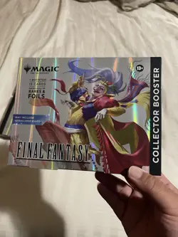 Magic The Gathering Final Fantasy Collector Booster OMEGA Box, Lot Of 4. Sealed! - Image 3