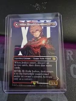 Joshua, Phoenix's Dominant (Borderless) (Surge Foil) Final Fantasy Foil - Image 1