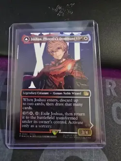 Joshua, Phoenix's Dominant (Borderless) (Surge Foil) Final Fantasy Foil - Image 2
