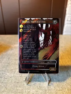 Joshua, Phoenix's Dominant (Borderless) (Surge Foil) Final Fantasy Foil - Image 4