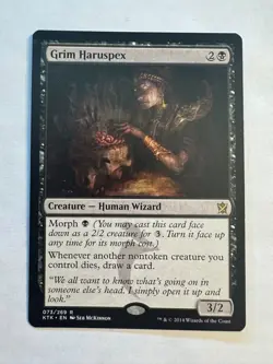 Grim Haruspex Khans of Tarkir LP MTG Magic - Image 3