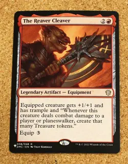 The Reaver Cleaver, X1, Dominaria United Commander, NM, The List, Regular Finish - Image 2