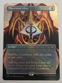 Magic The Gathering Phyrexian Altar NM BORDERLESS FOIL Double Masters 2022 MTG - Image 1