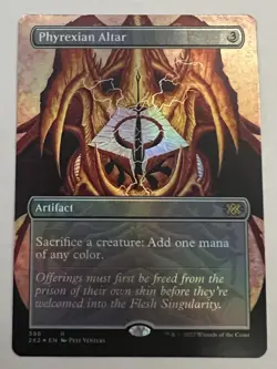 Magic The Gathering Phyrexian Altar NM BORDERLESS FOIL Double Masters 2022 MTG - Image 2
