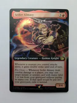 MTG Seifer Almasy (FIN) Final Fantasy (Extended Art) Foil Rare 0466 - Image 1