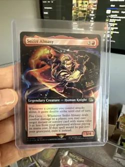 MTG Seifer Almasy (FIN) Final Fantasy (Extended Art) Foil Rare 0466 - Image 3